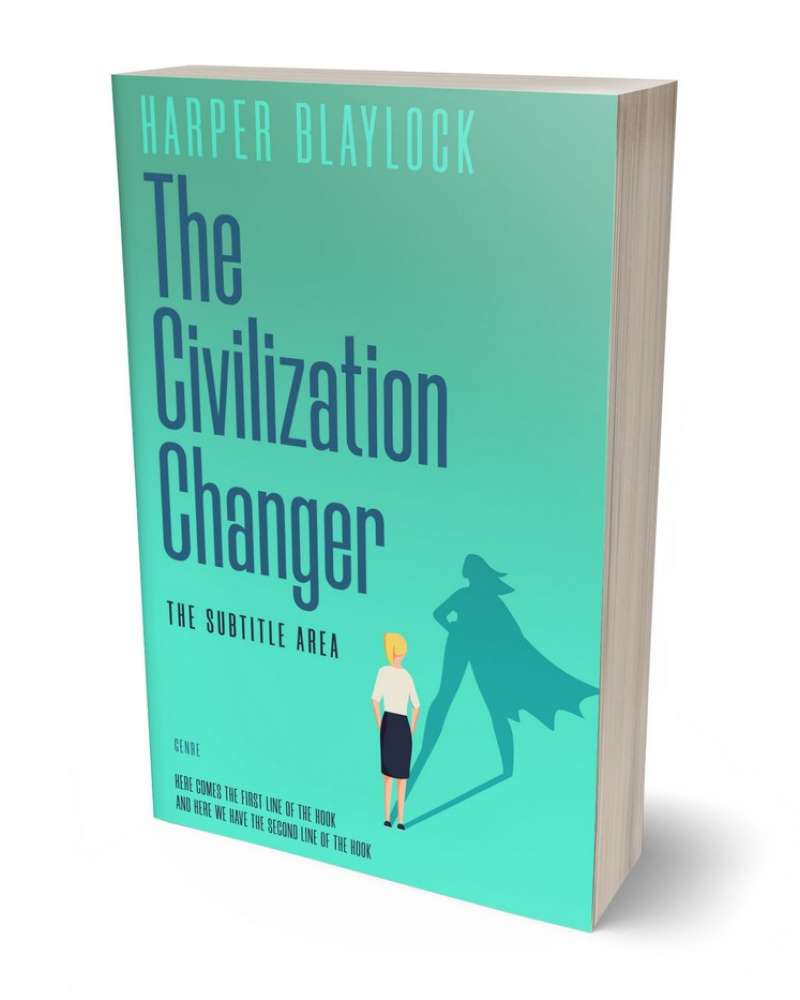 Premade Book Covers Premade Nonfiction, Politics; Law & Society Book