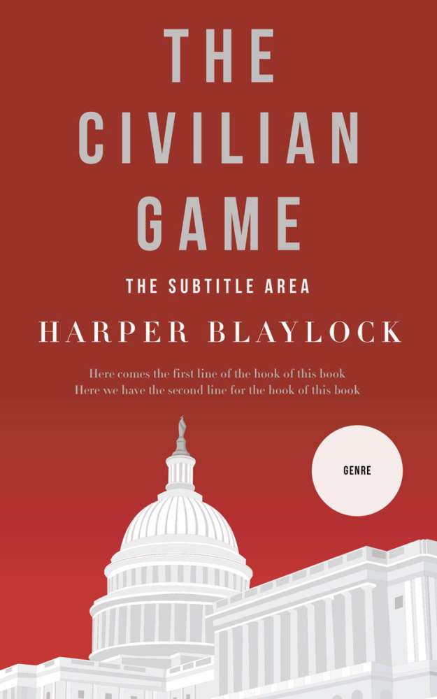 Premade Book Covers Premade Nonfiction, Politics; Law & Society Book