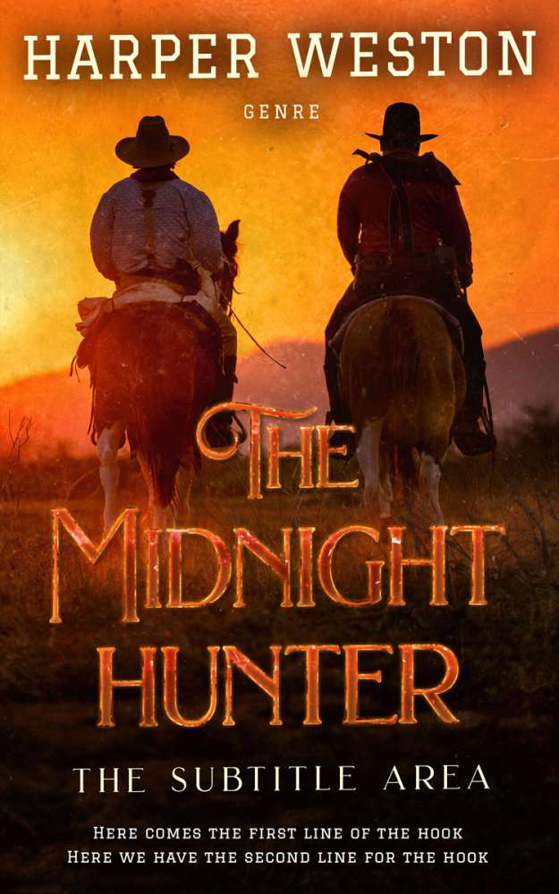 Premade Book Covers Premade Fiction, Western Book Covers