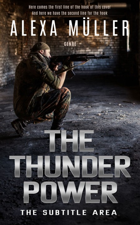 Pre Made Book Cover Thunder