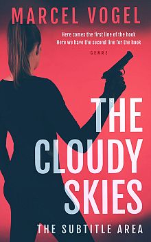 Pre Made Book Cover Cloud Burst