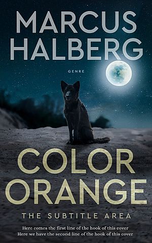 Pre Made Book Cover Mirage