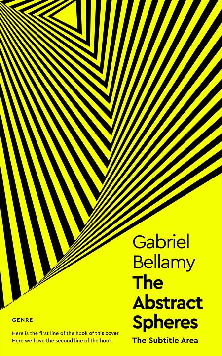 Pre Made Book Cover Yellow